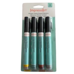 BNWOT ImpressArt Enamel Markers Set